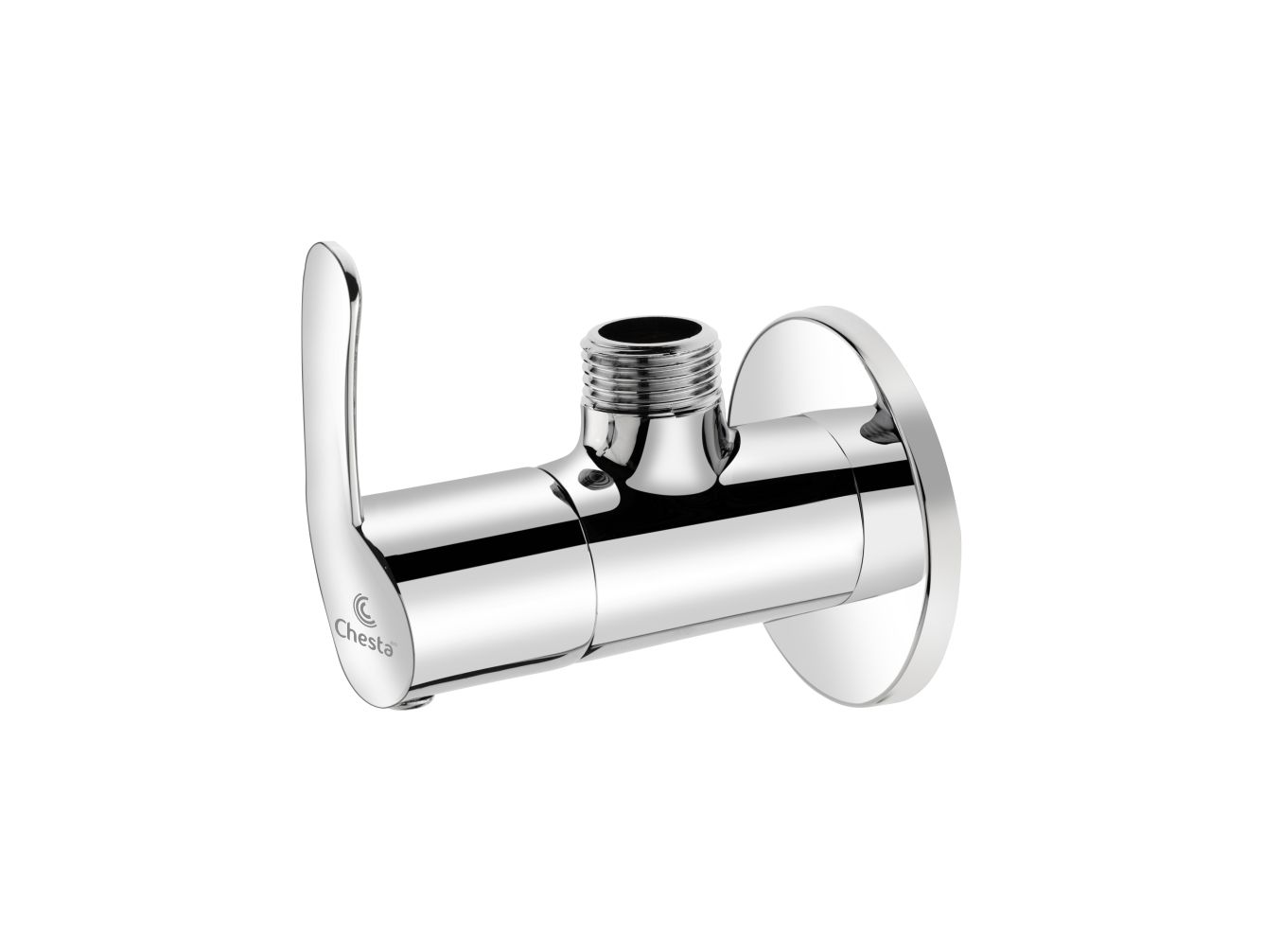 DR - 1003 - Angle Cock with Wall Flange Bath Fittings