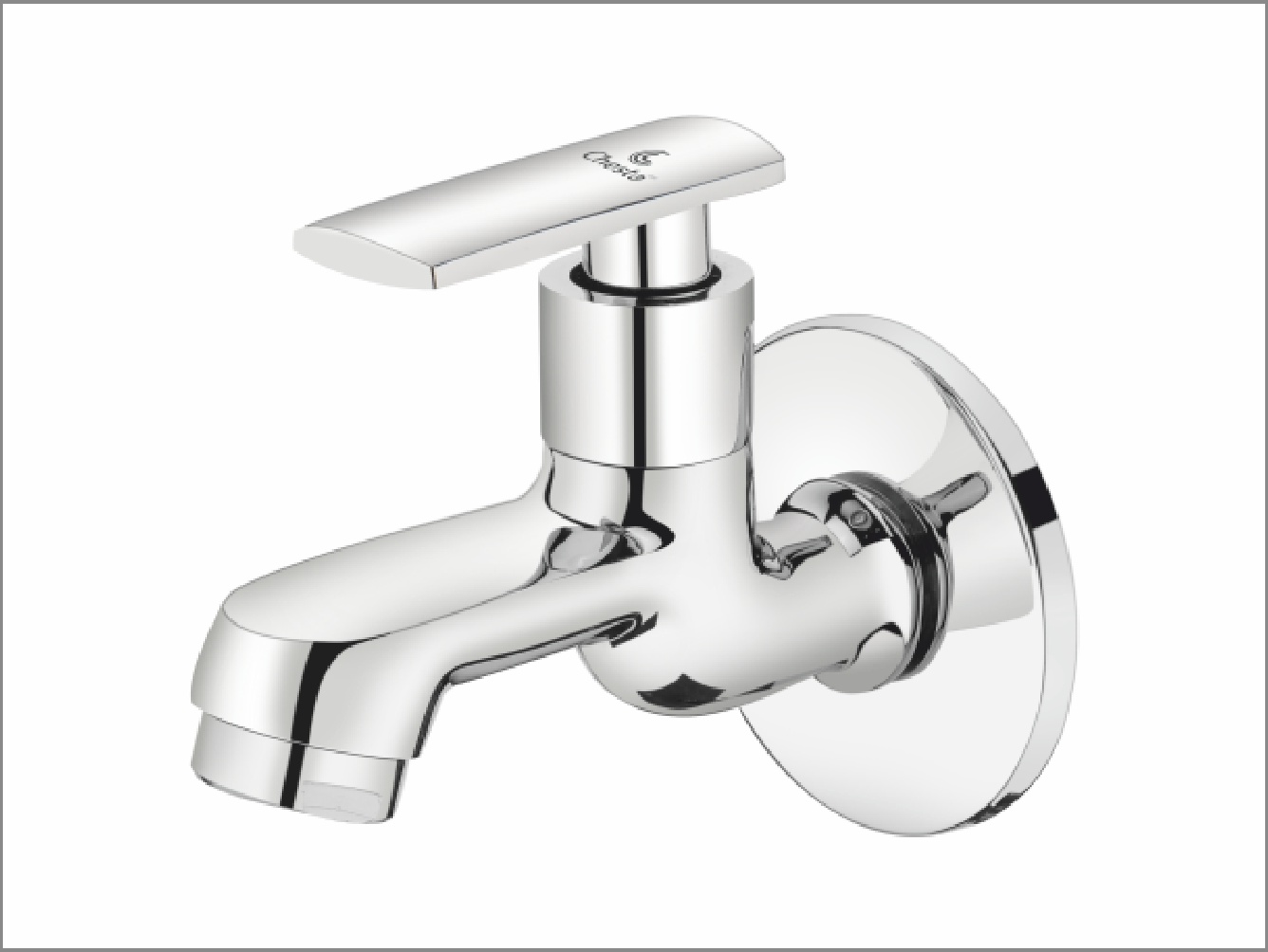 SY - 1001 - Bib Cock with Wall Flange at Chesta Bath Fittings